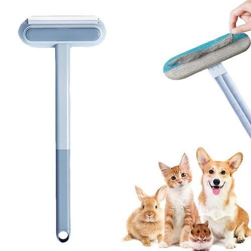 3-in-1 Pet Hair Remover Brush – Furniture & Carpet Tool