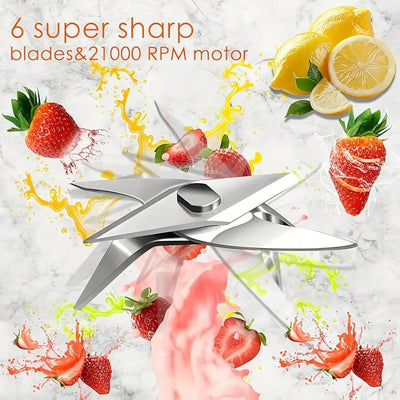 2L Portable Juicer Blender 2000W